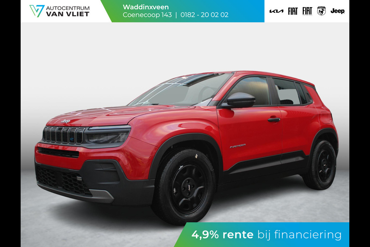Jeep Avenger 54kWh | Uit voorraad leverbaar | Jeep Avenger 54kWh | Uit voorraad leverbaar |