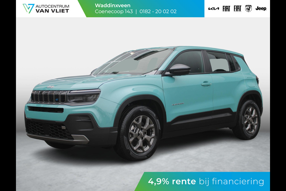 Jeep Avenger Longitude Business Pack 54 kWh | Winter Pack | uit voorraad leverbaar | Jeep Avenger Longitude Business Pack 54 kWh | Winter Pack | uit voorraad leverbaar |
