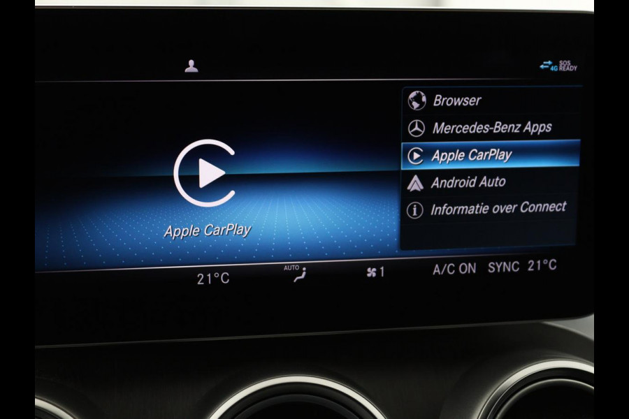 Mercedes-Benz C-Klasse 300e AMG Night | Adaptive cruise | Stoelverwarming | Carplay | Leder/Alcantara | Camera | Navigatie | Full LED