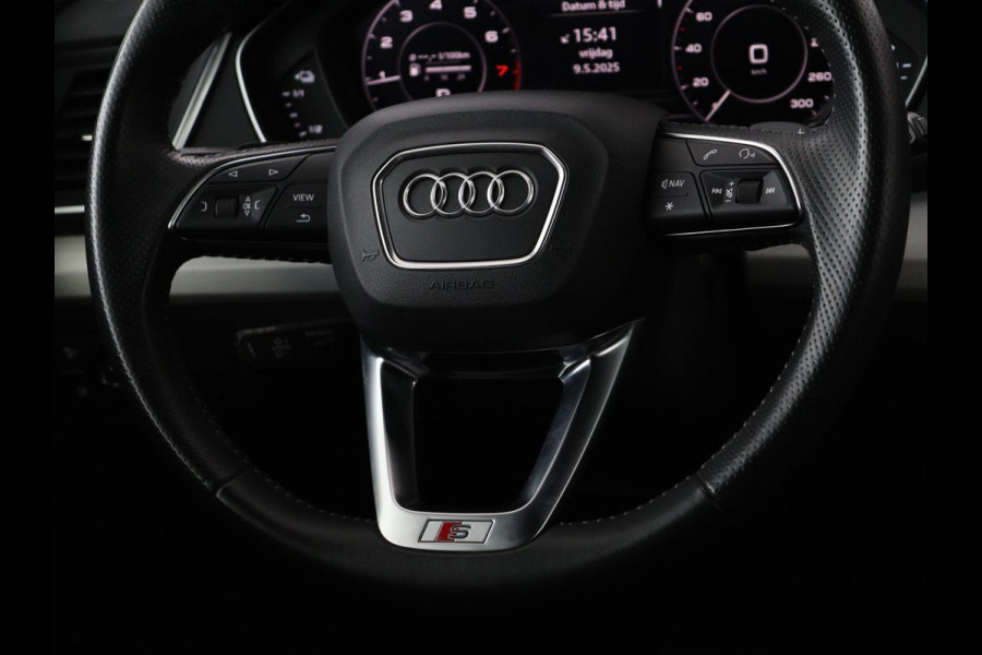 Audi Q5 55 TFSIe S Edition | Trekhaak | Leder | Adaptive cruise | 360 camera | Carplay | Navigatie | Virtual Cockpit | Luchtvering | Matrix LED