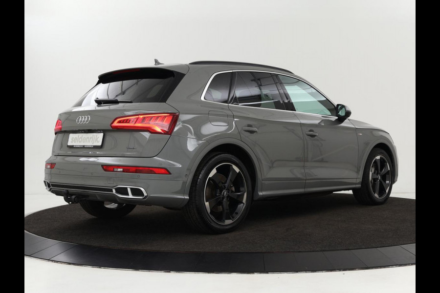 Audi Q5 55 TFSIe S Edition | Trekhaak | Leder | Adaptive cruise | 360 camera | Carplay | Navigatie | Virtual Cockpit | Luchtvering | Matrix LED
