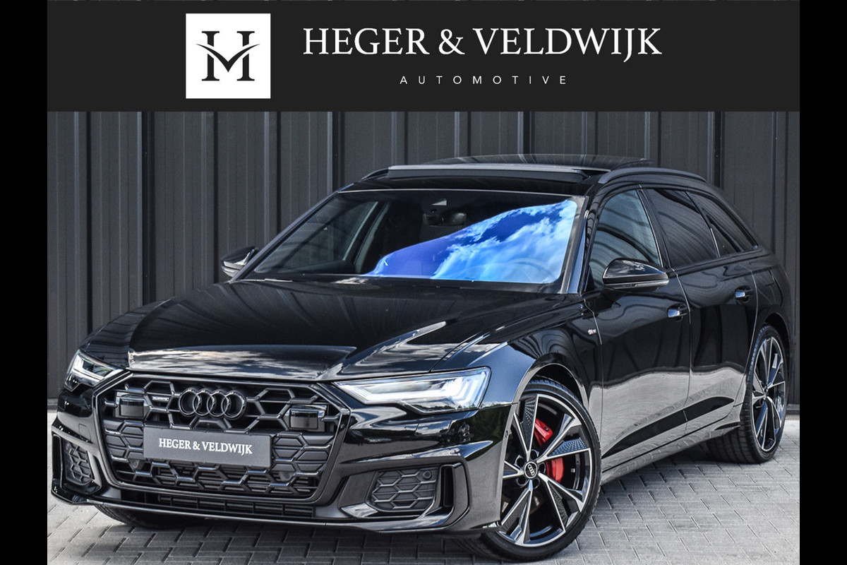 Audi A6 Avant 55 TFSI e quattro S edition Competition PANORAMADAK | ADAPTIEVE CRUISE CONTROL | 5 JR GARANTIE | HEAD UP | 360 CAMERA | B& Audi A6 Avant 55 TFSI e quattro S edition Competition PANORAMADAK | ADAPTIEVE CRUISE CONTROL | 5 JR GARANTIE | HEAD UP | 360 CAMERA | B&