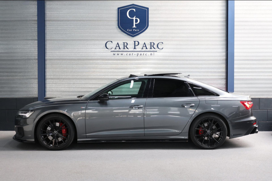 Audi A6 Limousine 55 TFSI e quattro S-line MAXTON/LED/VIRTUAL/SFEER/PANO/LEER+S+VERKOELING/21" LMV/CAM/ACC/12 MDN GARANTIE!