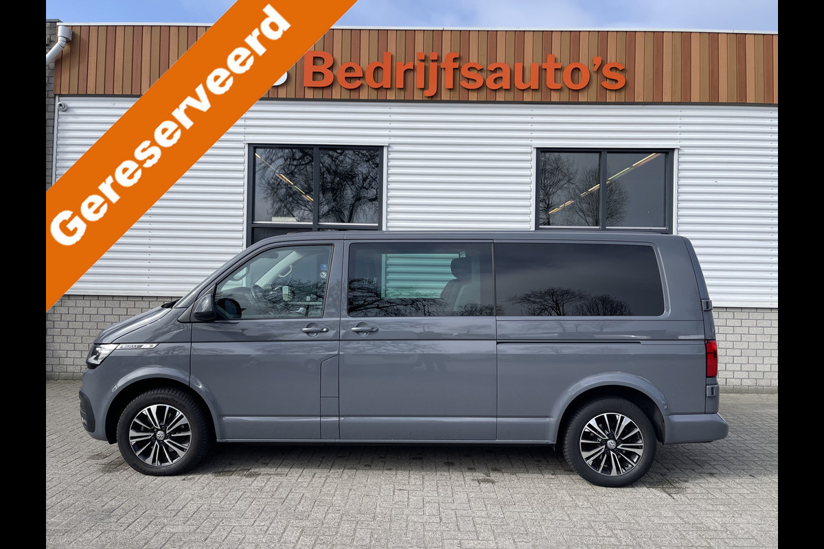 Volkswagen Transporter 2.0 TDI 150pk DSG automaat L2H1 30 DC Bulli 5 persoons / vaste prijs rijklaar € 35.950 ex btw / lease vanaf € 643 / airco / cruise / navi / camera / leer / dubbele schuifdeur / achterdeuren ! Volkswagen Transporter 2.0 TDI 150pk DSG automaat L2H1 30 DC Bulli 5 persoons / vaste prijs rijklaar € 35.950 ex btw / lease vanaf € 643 / airco / cruise / navi / camera / leer / dubbele schuifdeur / achterdeuren !