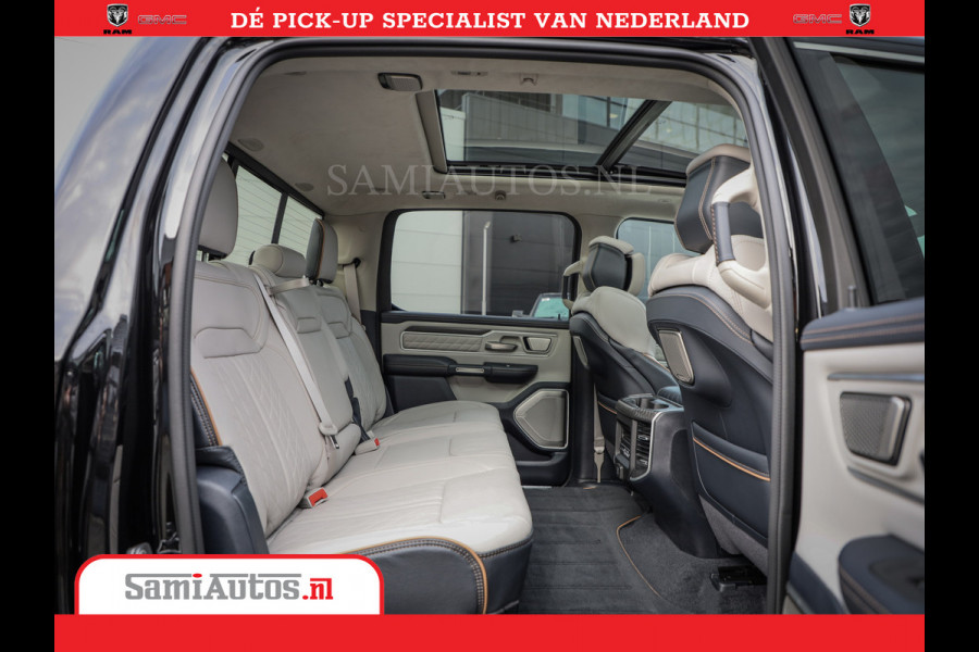 Dodge Ram 1500 Tungsten | De Meest Luxe Pick-Up op de Markt | 540 Pk 706 Nm | Exclusieve en Kracht | Comfortabele Dubbele Cabine met Royale 5 Zitplaatsen | BPM vrij | Nu Leverbaar uit Voorraad | Voorraad Nr 2321 - 8586