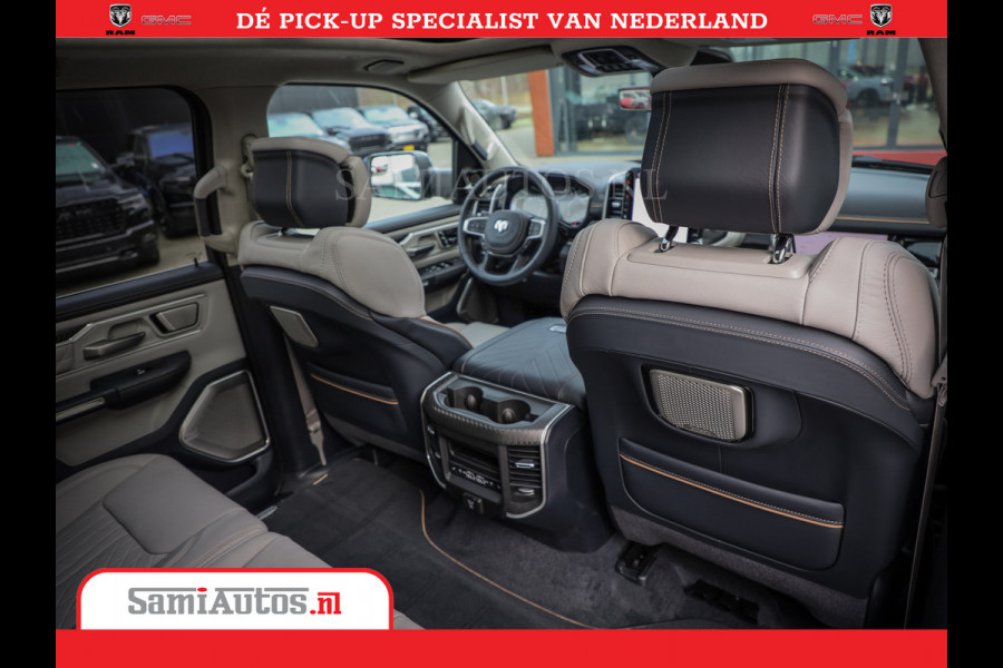 Dodge Ram 1500 Tungsten | De Meest Luxe Pick-Up op de Markt | 540 Pk 706 Nm | Exclusieve en Kracht | Comfortabele Dubbele Cabine met Royale 5 Zitplaatsen | BPM vrij | Nu Leverbaar uit Voorraad | Voorraad Nr 2321 - 8586