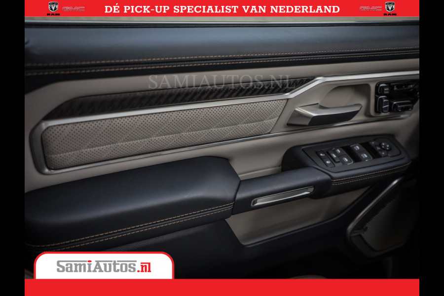 Dodge Ram 1500 Tungsten | De Meest Luxe Pick-Up op de Markt | 540 Pk 706 Nm | Exclusieve en Kracht | Comfortabele Dubbele Cabine met Royale 5 Zitplaatsen | BPM vrij | Nu Leverbaar uit Voorraad | Voorraad Nr 2321 - 8586