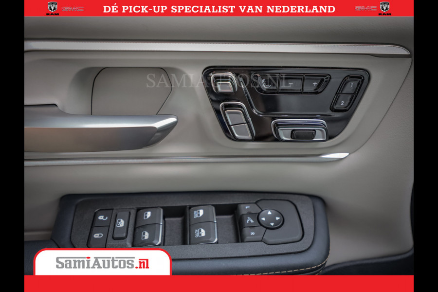 Dodge Ram 1500 Tungsten | De Meest Luxe Pick-Up op de Markt | 540 Pk 706 Nm | Exclusieve en Kracht | Comfortabele Dubbele Cabine met Royale 5 Zitplaatsen | BPM vrij | Nu Leverbaar uit Voorraad | Voorraad Nr 2321 - 8586
