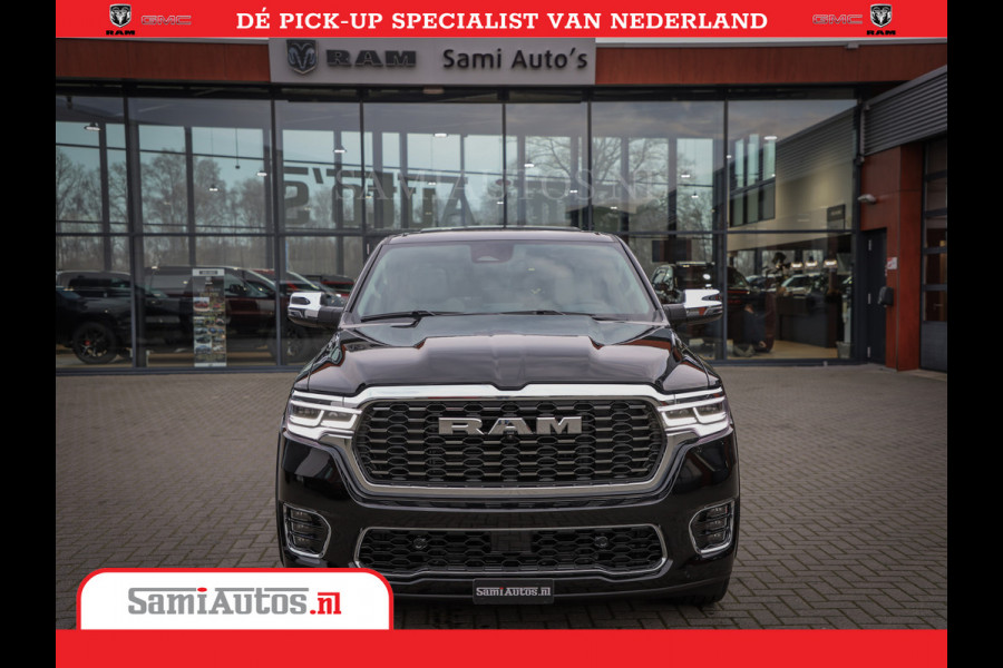 Dodge Ram 1500 Tungsten | De Meest Luxe Pick-Up op de Markt | 540 Pk 706 Nm | Exclusieve en Kracht | Comfortabele Dubbele Cabine met Royale 5 Zitplaatsen | BPM vrij | Nu Leverbaar uit Voorraad | Voorraad Nr 2321 - 8586