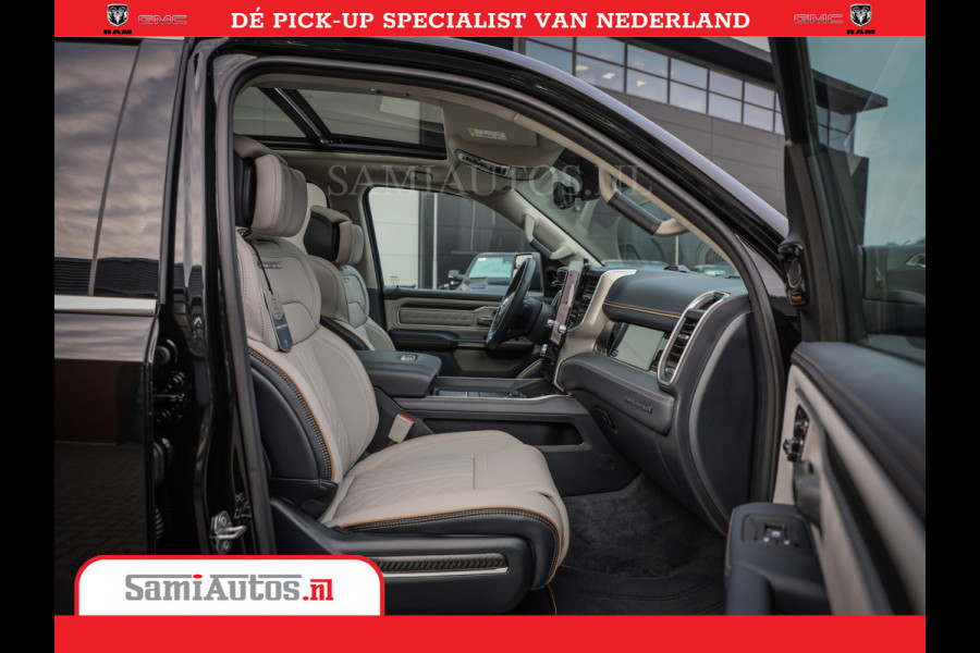 Dodge Ram 1500 Tungsten | De Meest Luxe Pick-Up op de Markt | 540 Pk 706 Nm | Exclusieve en Kracht | Comfortabele Dubbele Cabine met Royale 5 Zitplaatsen | BPM vrij | Nu Leverbaar uit Voorraad | Voorraad Nr 2321 - 8586
