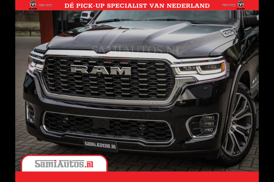 Dodge Ram 1500 Tungsten | De Meest Luxe Pick-Up op de Markt | 540 Pk 706 Nm | Exclusieve en Kracht | Comfortabele Dubbele Cabine met Royale 5 Zitplaatsen | BPM vrij | Nu Leverbaar uit Voorraad | Voorraad Nr 2321 - 8586