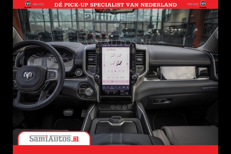 Dodge Ram 1500 Tungsten | De Meest Luxe Pick-Up op de Markt | 540 Pk 706 Nm | Exclusieve en Kracht | Comfortabele Dubbele Cabine met Royale 5 Zitplaatsen | BPM vrij | Nu Leverbaar uit Voorraad | Voorraad Nr 2321 - 8586
