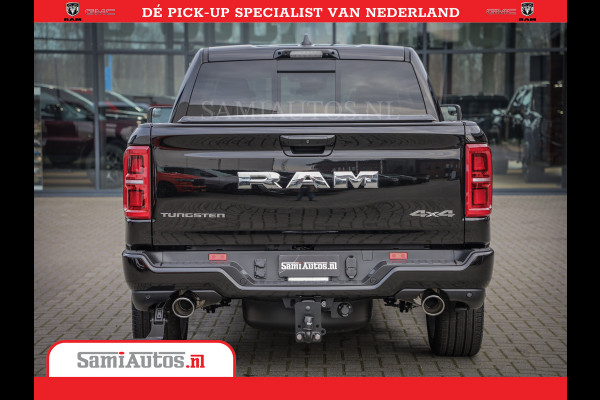 Dodge Ram 1500 Tungsten | De Meest Luxe Pick-Up op de Markt | 540 Pk 706 Nm | Exclusieve en Kracht | Comfortabele Dubbele Cabine met Royale 5 Zitplaatsen | BPM vrij | Nu Leverbaar uit Voorraad | Voorraad Nr 2321 - 8586