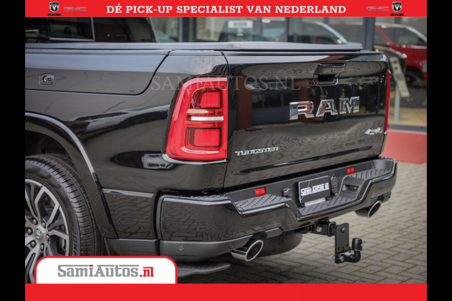 Dodge Ram 1500 Tungsten | De Meest Luxe Pick-Up op de Markt | 540 Pk 706 Nm | Exclusieve en Kracht | Comfortabele Dubbele Cabine met Royale 5 Zitplaatsen | BPM vrij | Nu Leverbaar uit Voorraad | Voorraad Nr 2321 - 8586