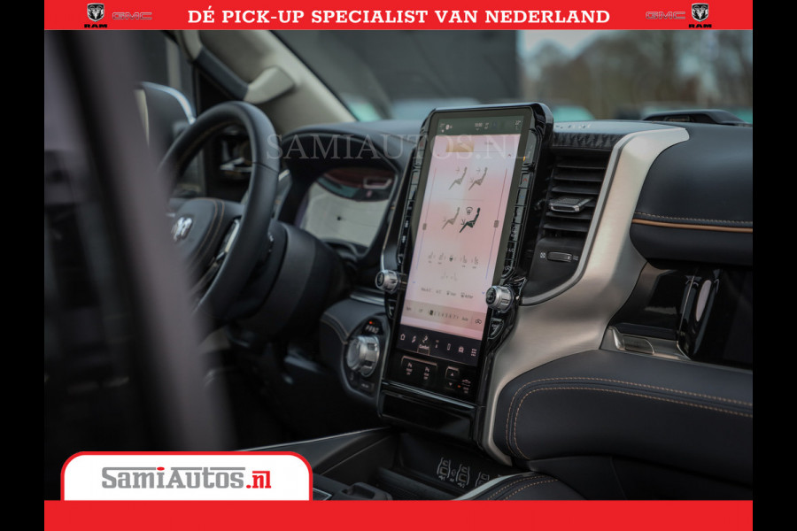 Dodge Ram 1500 Tungsten | De Meest Luxe Pick-Up op de Markt | 540 Pk 706 Nm | Exclusieve en Kracht | Comfortabele Dubbele Cabine met Royale 5 Zitplaatsen | BPM vrij | Nu Leverbaar uit Voorraad | Voorraad Nr 2321 - 8586