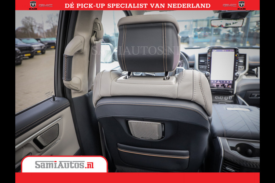 Dodge Ram 1500 Tungsten | De Meest Luxe Pick-Up op de Markt | 540 Pk 706 Nm | Exclusieve en Kracht | Comfortabele Dubbele Cabine met Royale 5 Zitplaatsen | BPM vrij | Nu Leverbaar uit Voorraad | Voorraad Nr 2321 - 8586