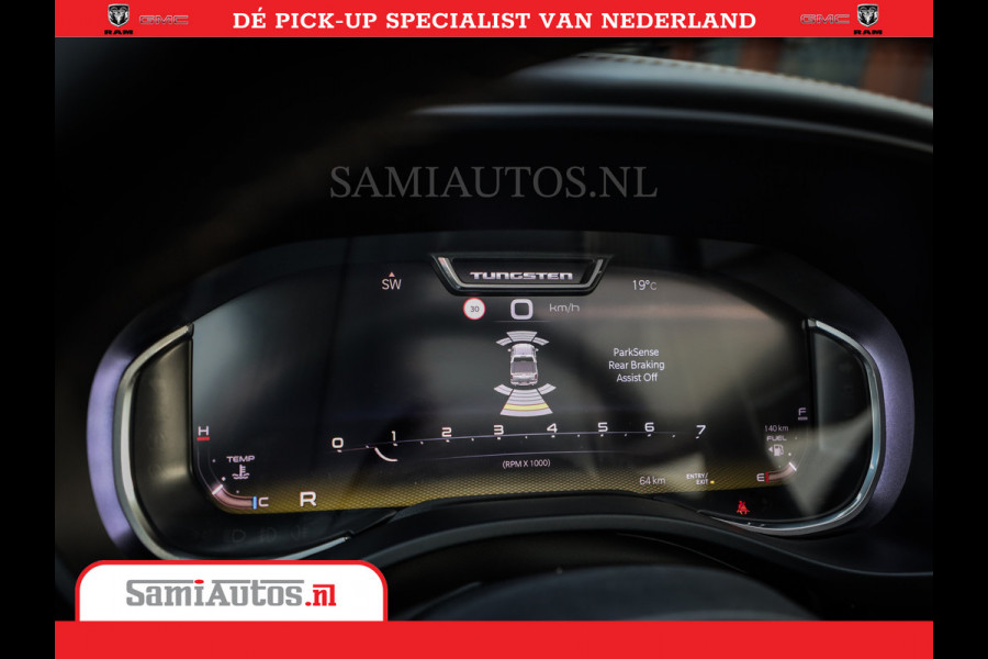 Dodge Ram 1500 Tungsten | De Meest Luxe Pick-Up op de Markt | 540 Pk 706 Nm | Exclusieve en Kracht | Comfortabele Dubbele Cabine met Royale 5 Zitplaatsen | BPM vrij | Nu Leverbaar uit Voorraad | Voorraad Nr 2321 - 8586