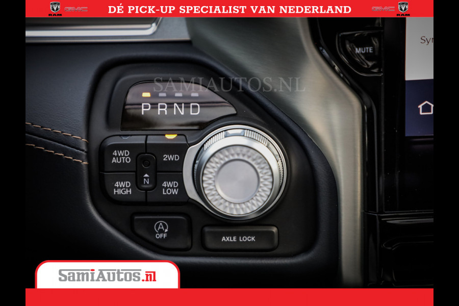 Dodge Ram 1500 Tungsten | De Meest Luxe Pick-Up op de Markt | 540 Pk 706 Nm | Exclusieve en Kracht | Comfortabele Dubbele Cabine met Royale 5 Zitplaatsen | BPM vrij | Nu Leverbaar uit Voorraad | Voorraad Nr 2321 - 8586