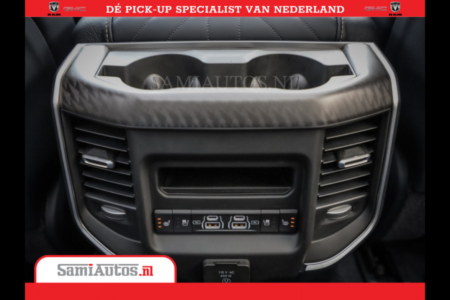 Dodge Ram 1500 Tungsten | De Meest Luxe Pick-Up op de Markt | 540 Pk 706 Nm | Exclusieve en Kracht | Comfortabele Dubbele Cabine met Royale 5 Zitplaatsen | BPM vrij | Nu Leverbaar uit Voorraad | Voorraad Nr 2321 - 8586