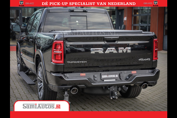 Dodge Ram 1500 Tungsten | De Meest Luxe Pick-Up op de Markt | 540 Pk 706 Nm | Exclusieve en Kracht | Comfortabele Dubbele Cabine met Royale 5 Zitplaatsen | BPM vrij | Nu Leverbaar uit Voorraad | Voorraad Nr 2321 - 8586