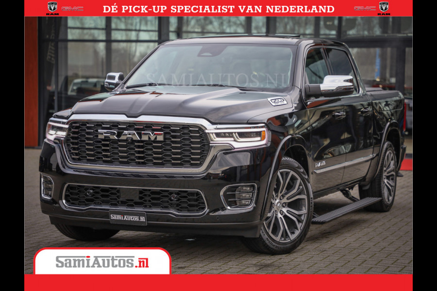 Dodge Ram 1500 Tungsten | De Meest Luxe Pick-Up op de Markt | 540 Pk 706 Nm | Exclusieve en Kracht | Comfortabele Dubbele Cabine met Royale 5 Zitplaatsen | BPM vrij | Nu Leverbaar uit Voorraad | Voorraad Nr 2321 - 8586