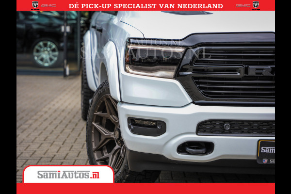 Dodge Ram 1500 Laramie Night | V8 5,7 402HP | Krachtige Hemi | Comfortabele Dubbele Cabine met Royale 5 Zitplaatsen | BPM vrij | Nu Leverbaar uit Voorraad | Voorraad Nr 2015 - 4725