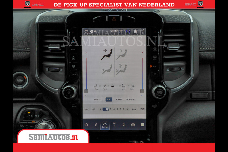 Dodge Ram 1500 Laramie Night | V8 5,7 402HP | Krachtige Hemi | Comfortabele Dubbele Cabine met Royale 5 Zitplaatsen | BPM vrij | Nu Leverbaar uit Voorraad | Voorraad Nr 2015 - 4725