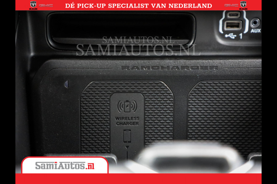 Dodge Ram 1500 Laramie Night | V8 5,7 402HP | Krachtige Hemi | Comfortabele Dubbele Cabine met Royale 5 Zitplaatsen | BPM vrij | Nu Leverbaar uit Voorraad | Voorraad Nr 2015 - 4725