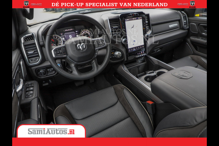 Dodge Ram 1500 Laramie Night | V8 5,7 402HP | Krachtige Hemi | Comfortabele Dubbele Cabine met Royale 5 Zitplaatsen | BPM vrij | Nu Leverbaar uit Voorraad | Voorraad Nr 2015 - 4725