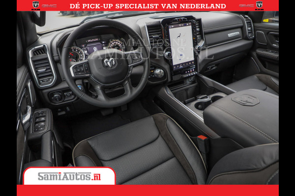 Dodge Ram 1500 Laramie Night | V8 5,7 402HP | Krachtige Hemi | Comfortabele Dubbele Cabine met Royale 5 Zitplaatsen | BPM vrij | Nu Leverbaar uit Voorraad | Voorraad Nr 2015 - 4725