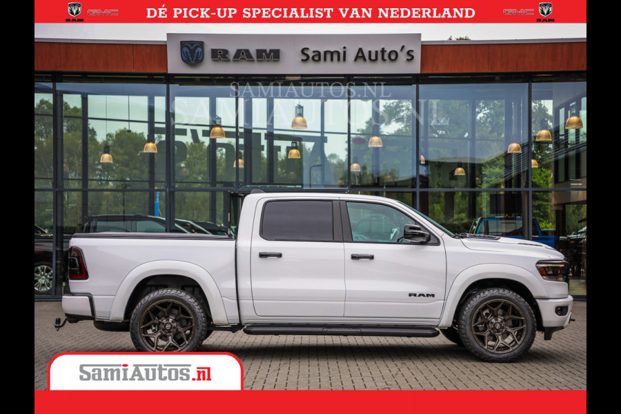 Dodge Ram 1500 Laramie Night | V8 5,7 402HP | Krachtige Hemi | Comfortabele Dubbele Cabine met Royale 5 Zitplaatsen | BPM vrij | Nu Leverbaar uit Voorraad | Voorraad Nr 2015 - 4725