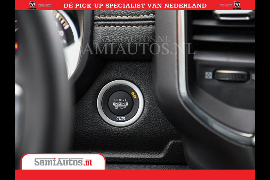 Dodge Ram 1500 Laramie Night | V8 5,7 402HP | Krachtige Hemi | Comfortabele Dubbele Cabine met Royale 5 Zitplaatsen | BPM vrij | Nu Leverbaar uit Voorraad | Voorraad Nr 2015 - 4725