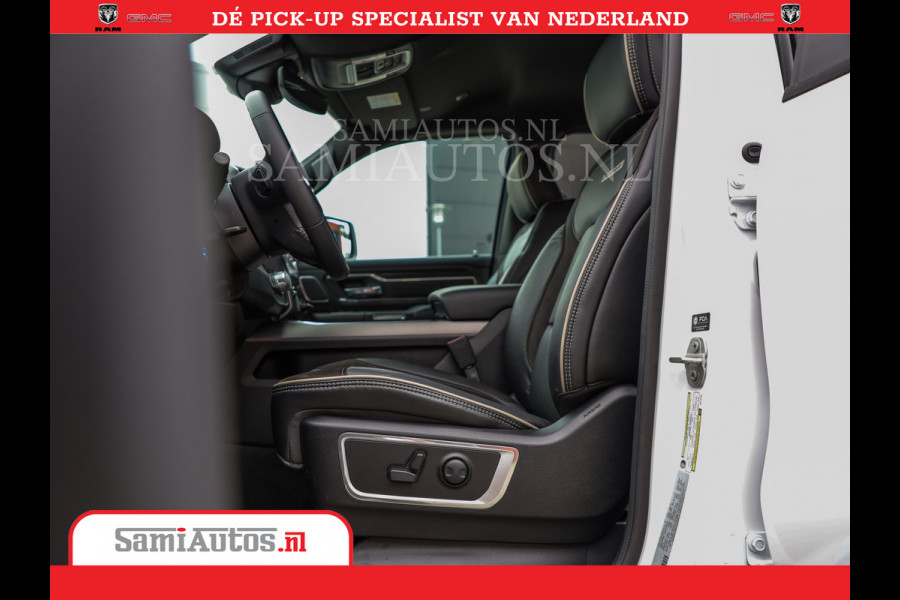 Dodge Ram 1500 Laramie Night | V8 5,7 402HP | Krachtige Hemi | Comfortabele Dubbele Cabine met Royale 5 Zitplaatsen | BPM vrij | Nu Leverbaar uit Voorraad | Voorraad Nr 2015 - 4725