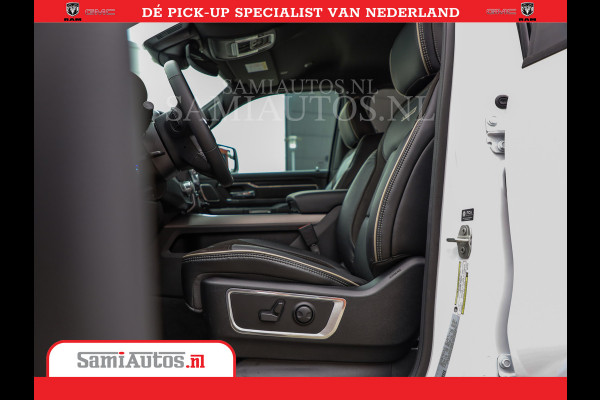Dodge Ram 1500 Laramie Night | V8 5,7 402HP | Krachtige Hemi | Comfortabele Dubbele Cabine met Royale 5 Zitplaatsen | BPM vrij | Nu Leverbaar uit Voorraad | Voorraad Nr 2015 - 4725
