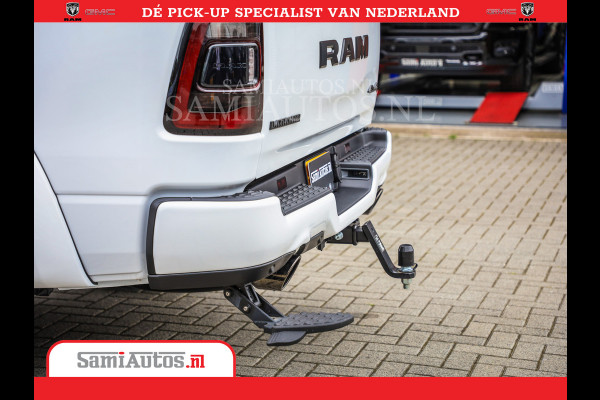 Dodge Ram 1500 Laramie Night | V8 5,7 402HP | Krachtige Hemi | Comfortabele Dubbele Cabine met Royale 5 Zitplaatsen | BPM vrij | Nu Leverbaar uit Voorraad | Voorraad Nr 2015 - 4725