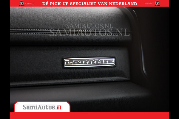 Dodge Ram 1500 Laramie Night | V8 5,7 402HP | Krachtige Hemi | Comfortabele Dubbele Cabine met Royale 5 Zitplaatsen | BPM vrij | Nu Leverbaar uit Voorraad | Voorraad Nr 2015 - 4725