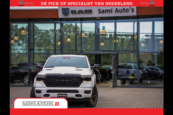 Dodge Ram 1500 Laramie Night | V8 5,7 402HP | Krachtige Hemi | Comfortabele Dubbele Cabine met Royale 5 Zitplaatsen | BPM vrij | Nu Leverbaar uit Voorraad | Voorraad Nr 2015 - 4725