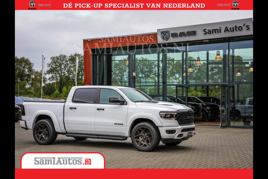 Dodge Ram 1500 Laramie Night | V8 5,7 402HP | Krachtige Hemi | Comfortabele Dubbele Cabine met Royale 5 Zitplaatsen | BPM vrij | Nu Leverbaar uit Voorraad | Voorraad Nr 2015 - 4725