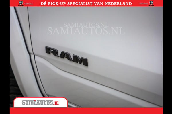 Dodge Ram 1500 Laramie Night | V8 5,7 402HP | Krachtige Hemi | Comfortabele Dubbele Cabine met Royale 5 Zitplaatsen | BPM vrij | Nu Leverbaar uit Voorraad | Voorraad Nr 2015 - 4725