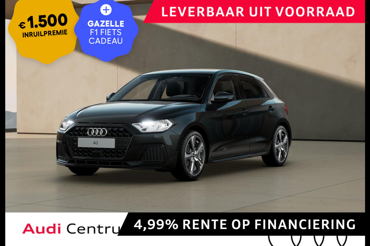 Audi A1 Advanced edition 25 TFSI 70 kW / 95 PK Sportback 5 optiekpakket zwart, 2 zone airconditioning Audi A1 Advanced edition 25 TFSI 70 kW / 95 PK Sportback 5 optiekpakket zwart, 2 zone airconditioning
