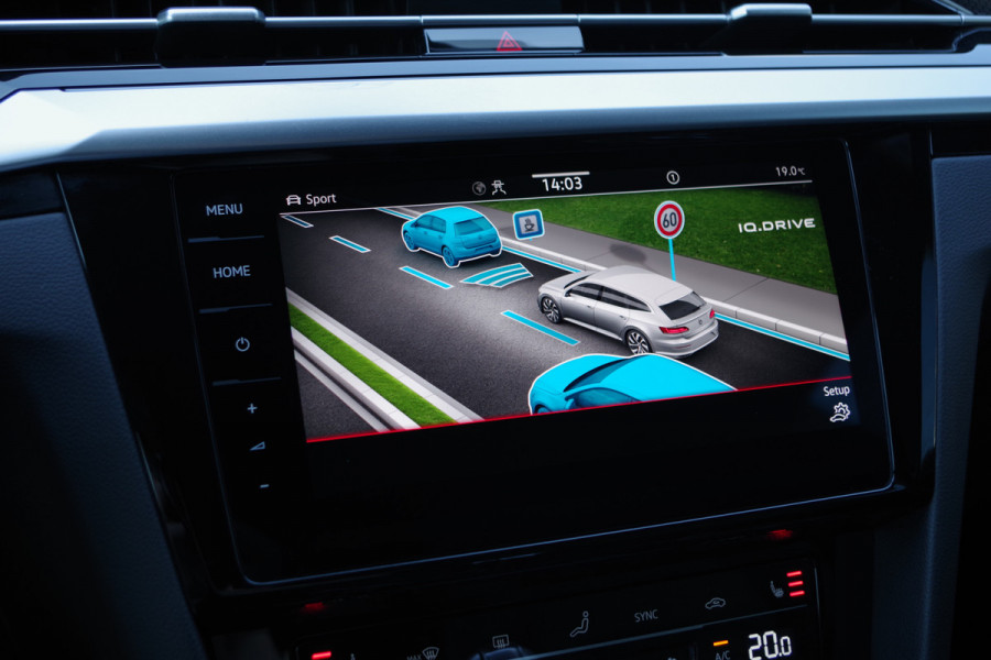 Volkswagen Arteon Shooting Brake 1.4 TSI eHybrid 218 PK R-Line BNS+ PHEV, Lederen Kuipstoelen, Massage, Head-Up