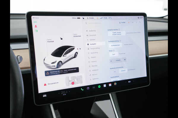 Tesla Model 3 Standard RWD Plus 60 kWh [ 3-Fase ] (INCL-BTW) Aut. *PANO | AUTO-PILOT | NAPPA-LEATHER | KEYLESS | FULL-LED | MEMORY-PACK | SURROUND-VIEW | DAB | CARPLAY | DIGI-COCKPIT | LANE-ASSIST | COMFORT-SEATS | 19"ALU*