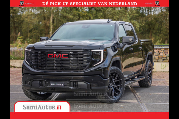 GMC Sierra DENALI 6.2 V8 426PK | Full Option | De Meest Luxe Pick-Up in zijn Klasse | Comfortabele Dubbele Cabine met Royale 5 Zitplaatsen | BPM vrij | Nu Leverbaar uit Voorraad | Voorraad Nr 419189