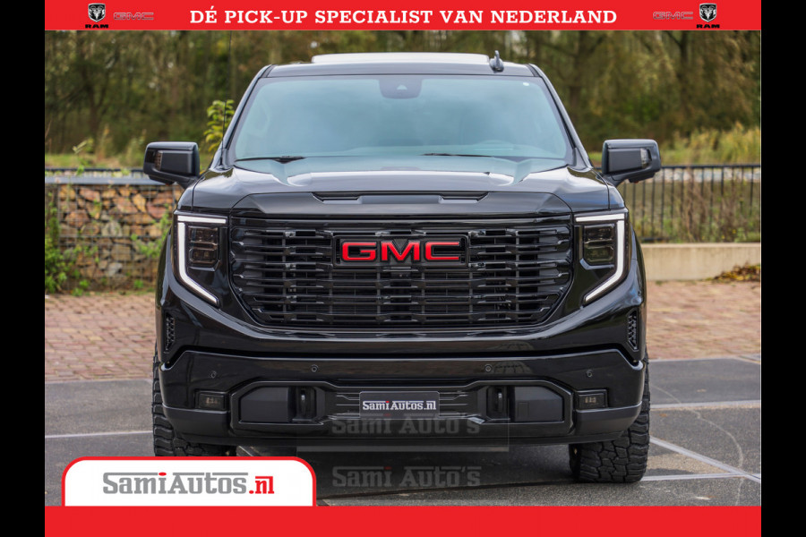 GMC Sierra DENALI 6.2 V8 426PK | Full Option | De Meest Luxe Pick-Up in zijn Klasse | Comfortabele Dubbele Cabine met Royale 5 Zitplaatsen | BPM vrij | Nu Leverbaar uit Voorraad | Voorraad Nr 419189