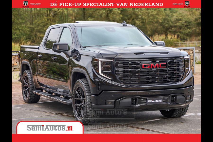 GMC Sierra DENALI 6.2 V8 426PK | Full Option | De Meest Luxe Pick-Up in zijn Klasse | Comfortabele Dubbele Cabine met Royale 5 Zitplaatsen | BPM vrij | Nu Leverbaar uit Voorraad | Voorraad Nr 419189