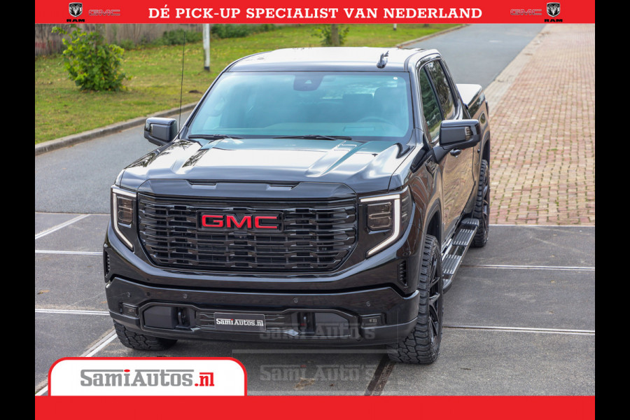 GMC Sierra DENALI 6.2 V8 426PK | Full Option | De Meest Luxe Pick-Up in zijn Klasse | Comfortabele Dubbele Cabine met Royale 5 Zitplaatsen | BPM vrij | Nu Leverbaar uit Voorraad | Voorraad Nr 419189