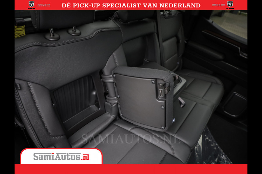 GMC Sierra DENALI 6.2 V8 426PK | Full Option | De Meest Luxe Pick-Up in zijn Klasse | Comfortabele Dubbele Cabine met Royale 5 Zitplaatsen | BPM vrij | Nu Leverbaar uit Voorraad | Voorraad Nr 419189