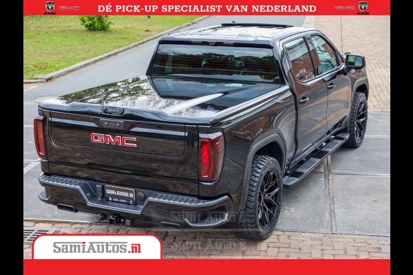 GMC Sierra DENALI 6.2 V8 426PK | Full Option | De Meest Luxe Pick-Up in zijn Klasse | Comfortabele Dubbele Cabine met Royale 5 Zitplaatsen | BPM vrij | Nu Leverbaar uit Voorraad | Voorraad Nr 419189