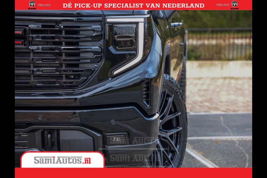 GMC Sierra DENALI 6.2 V8 426PK | Full Option | De Meest Luxe Pick-Up in zijn Klasse | Comfortabele Dubbele Cabine met Royale 5 Zitplaatsen | BPM vrij | Nu Leverbaar uit Voorraad | Voorraad Nr 419189