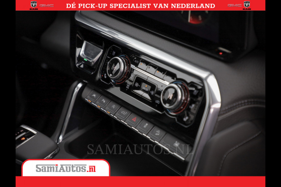 GMC Sierra DENALI 6.2 V8 426PK | Full Option | De Meest Luxe Pick-Up in zijn Klasse | Comfortabele Dubbele Cabine met Royale 5 Zitplaatsen | BPM vrij | Nu Leverbaar uit Voorraad | Voorraad Nr 419189